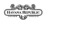 HAVANA REPUBLIC PURVEYORS OF PREMIUM CIGARS 1834