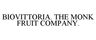 BIOVITTORIA. THE MONK FRUIT COMPANY.