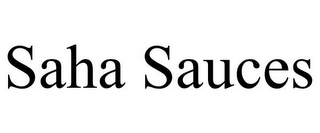 SAHA SAUCES