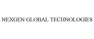 NEXGEN GLOBAL TECHNOLOGIES