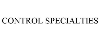 CONTROL SPECIALTIES