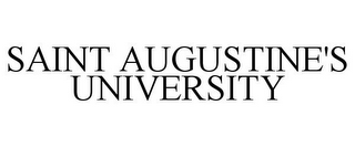 SAINT AUGUSTINE'S UNIVERSITY