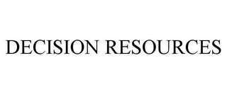 DECISION RESOURCES