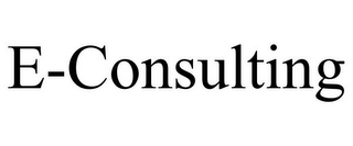 E-CONSULTING