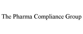 THE PHARMA COMPLIANCE GROUP