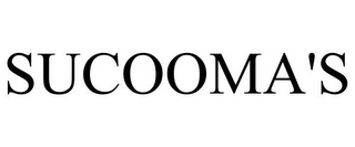SUCOOMA'S