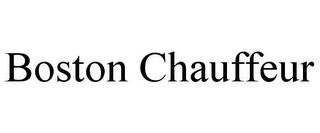 BOSTON CHAUFFEUR