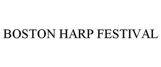 BOSTON HARP FESTIVAL