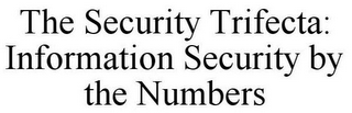 THE SECURITY TRIFECTA: INFORMATION SECURITY BY THE NUMBERS