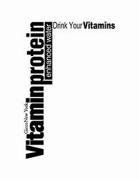 GICCO NEW YORK VITAMIN PROTEIN ENHANCED WATER DRINK YOUR VITAMINS