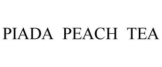 PIADA PEACH TEA