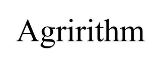 AGRIRITHM