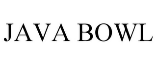 JAVA BOWL