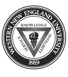 WESTERN NEW ENGLAND UNIVERSITY 1919 SERVICE KNOWLEDGE INTEGRITY