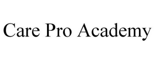 CARE PRO ACADEMY