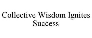 COLLECTIVE WISDOM IGNITES SUCCESS