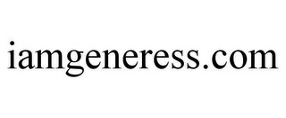 IAMGENERESS.COM