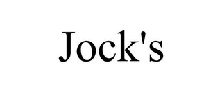 JOCK'S