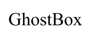 GHOSTBOX