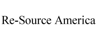 RE-SOURCE AMERICA