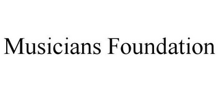 MUSICIANS FOUNDATION