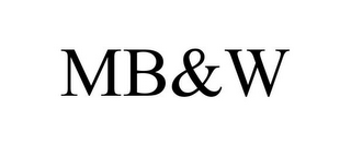 MB&W