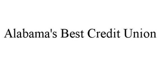 ALABAMA'S BEST CREDIT UNION