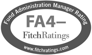 FUND ADMINISTRATION MANAGER RATING FA4- FITCHRATINGS WWW.FITCHRATINGS.COM