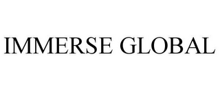 IMMERSE GLOBAL