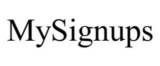 MYSIGNUPS