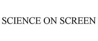 SCIENCE ON SCREEN