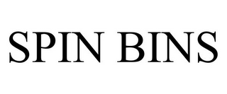 SPIN BINS
