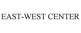 EAST-WEST CENTER