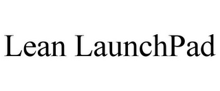 LEAN LAUNCHPAD