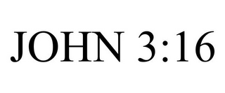 JOHN 3:16