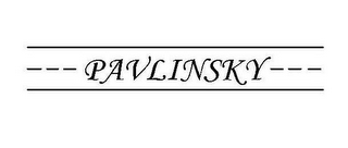 PAVLINSKY