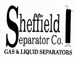 SHEFFIELD SEPARATOR CO. GAS & LIQUID SEPERATORS