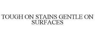 TOUGH ON STAINS GENTLE ON SURFACES