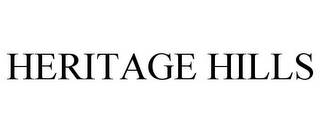 HERITAGE HILLS