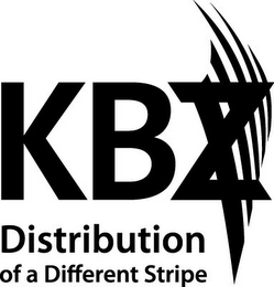 KBZ DISTRIBUTION OF A DIFFERENT STRIPE