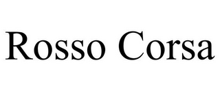 ROSSO CORSA