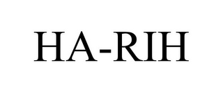 HA-RIH
