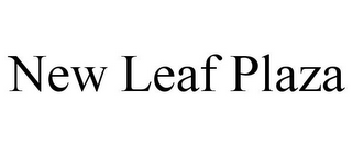 NEW LEAF PLAZA