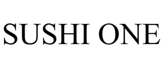 SUSHI ONE