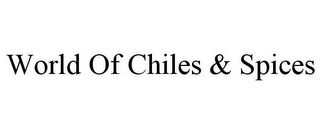 WORLD OF CHILES & SPICES