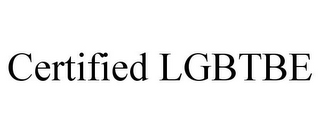 CERTIFIED LGBTBE