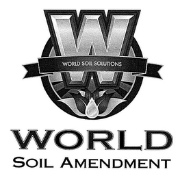 W WORLD SOIL SOLUTIONS WORLD SOIL AMENDMENT