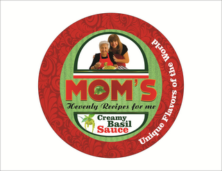 MOM'S HEAVENLY RECIPES FOR ME CREAMY BASIL SAUCE UNIQUE FLAVORS OF THE WORLD