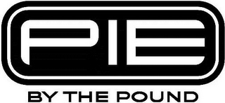 PIE BY THE POUND