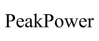 PEAKPOWER